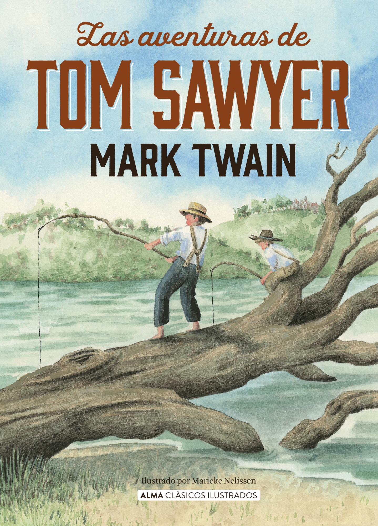 LIBRO LAS AVENTURAS DE TOM SAWYER ILUSTRADO /871 MARK TWAIN - 1