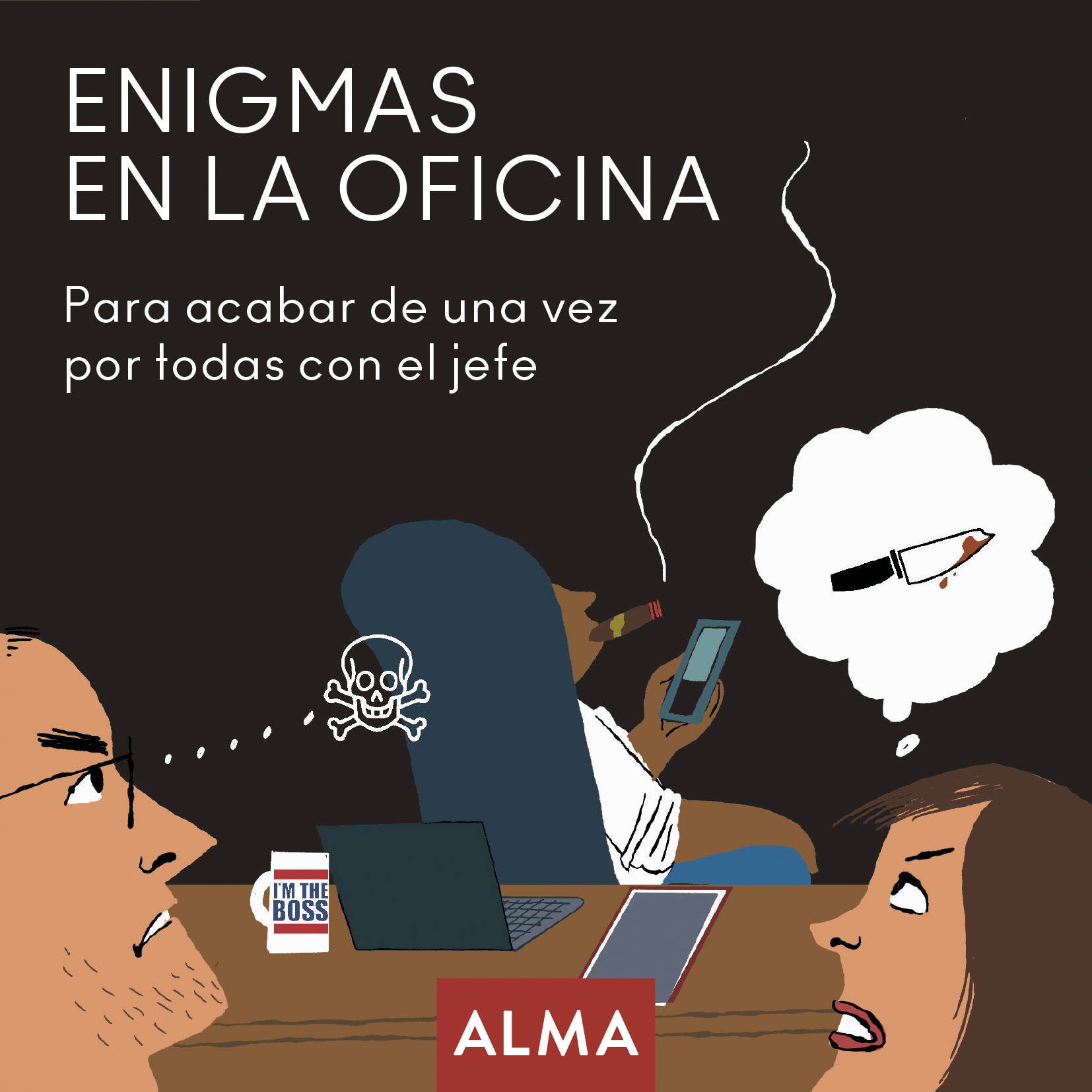 LIBRO ENIGMAS EN LA OFICINA - CUADRADOS CRIMINALES - MARGARITA DURA - 1