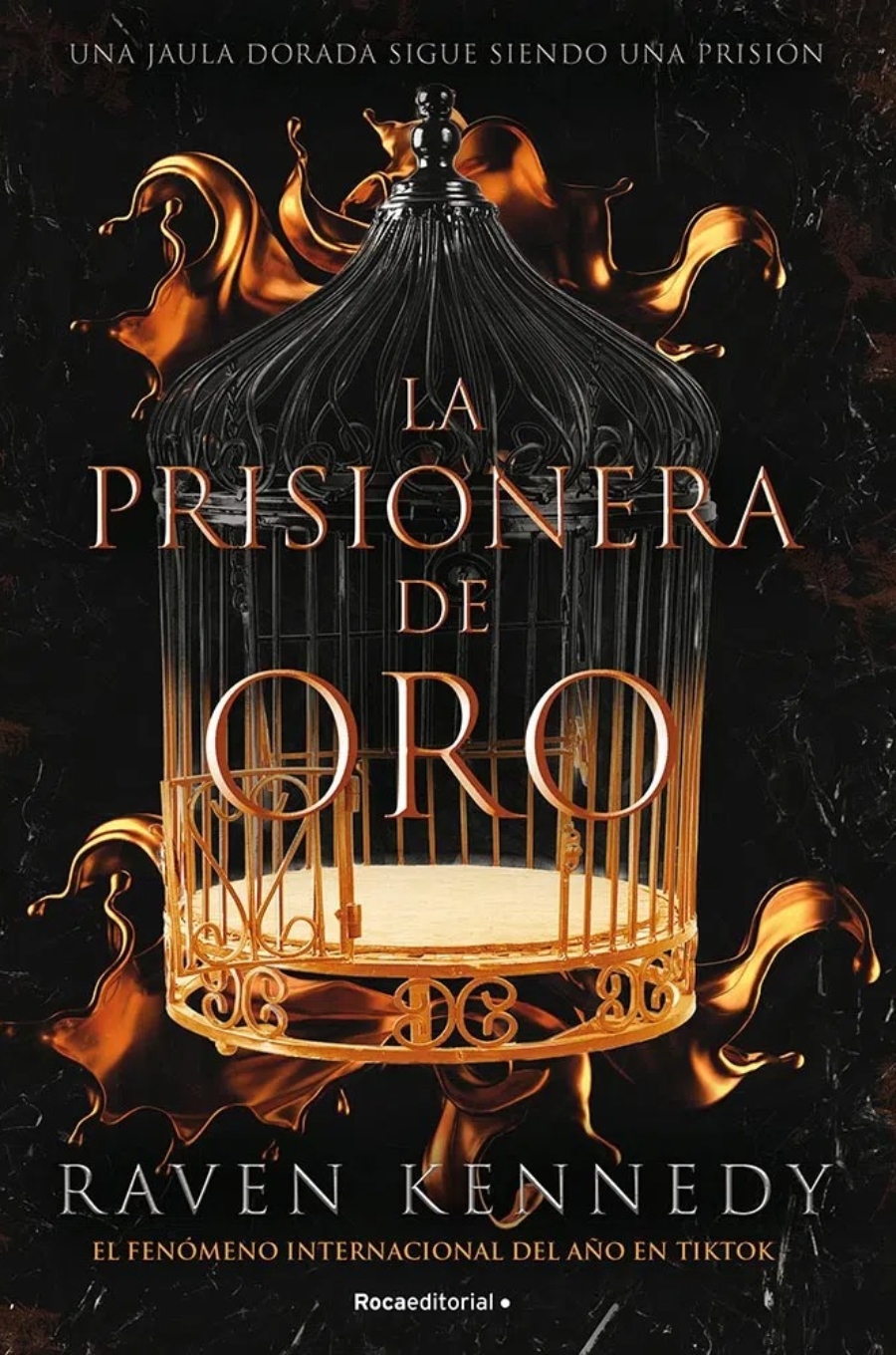 LIBRO LA PRISIONERA DE ORO /535 RAVEN KENNEDY - 1