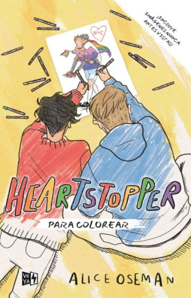 LIBRO HEARTSTOPPER PARA COLOREAR .00 A.OSEMAN - 1