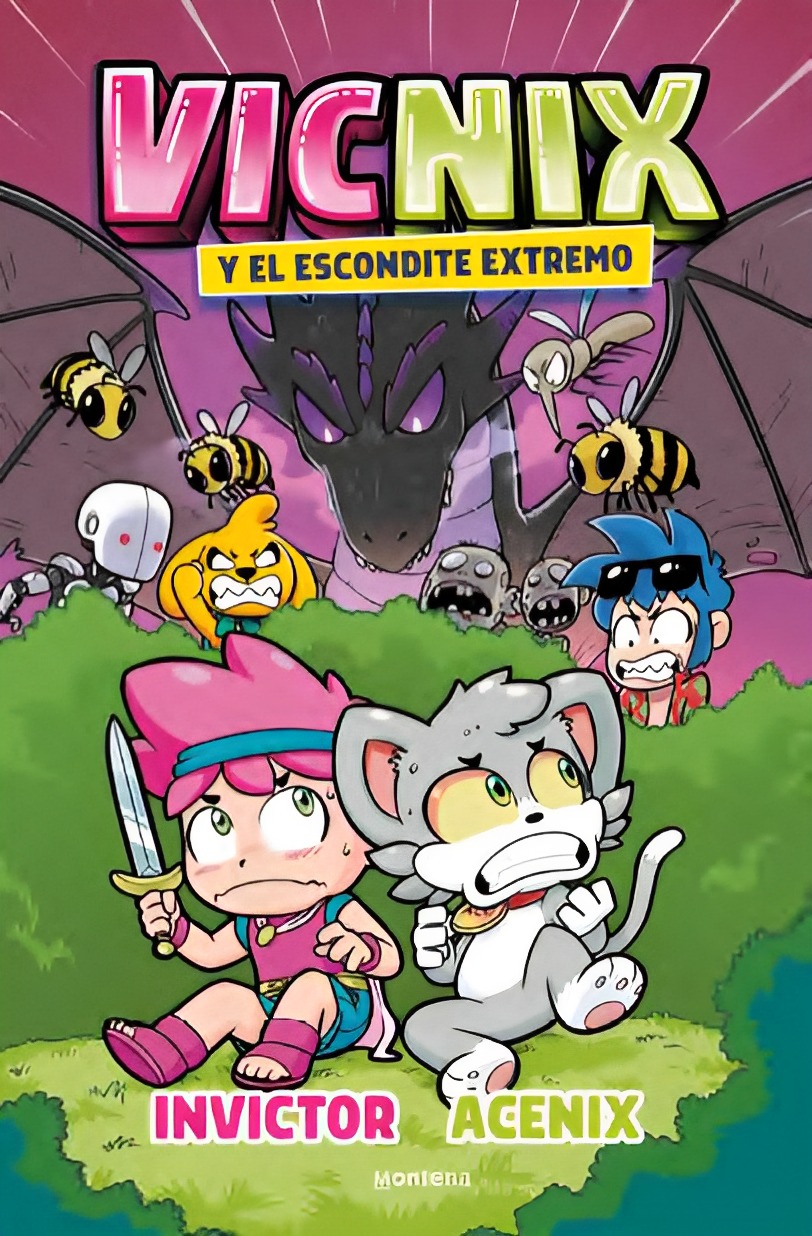 LIBRO VICNIX Y EL ESCONDITE EXTREMO /195 - INVICTOR Y ACENIX - 1