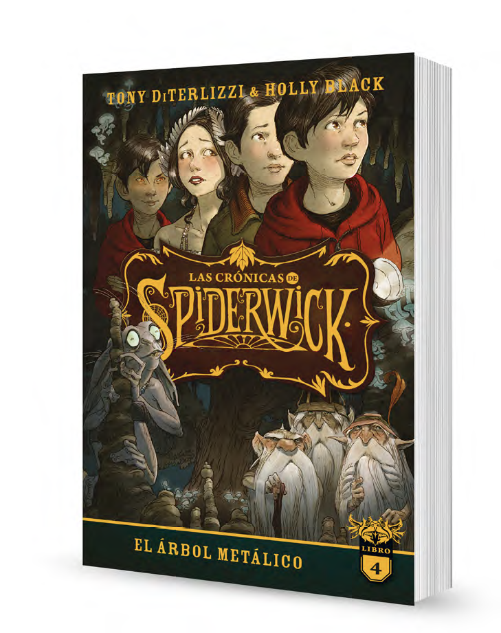 LIBRO LAS CRÓNICAS DE SPIDERWICK VOL. 4 706 HOLLY DITERLIZZI, TONY BLACK - 1