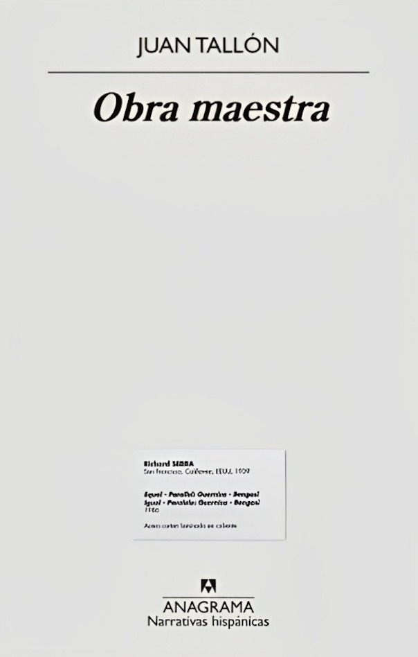 LIBRO OBRA MAESTRA /412 - JUAN TALLÓN - 1