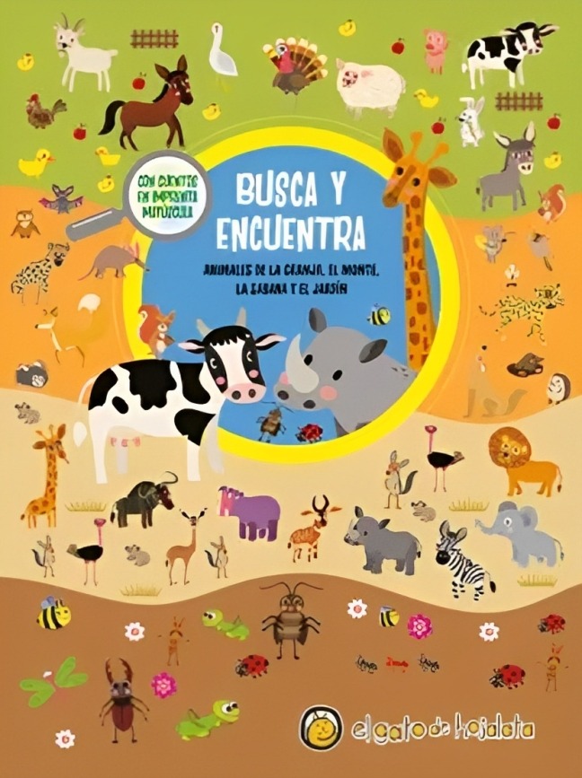 LIBRO BUSCA Y ENCUENTRA: ANIMALES DE LA GRANJA /502 - VARIOS AUTORES - 1