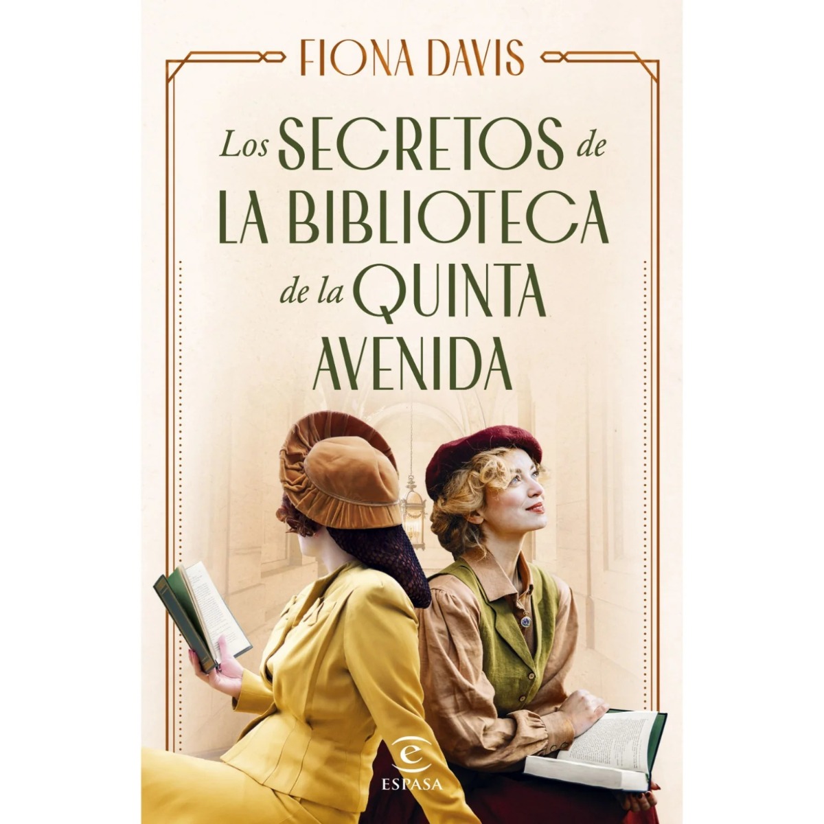 LIBRO LOS SECRETOS DE LA BIBLIOTECA DE LA QUINTA AVENIDA /420 FIONA DAVIS - 1