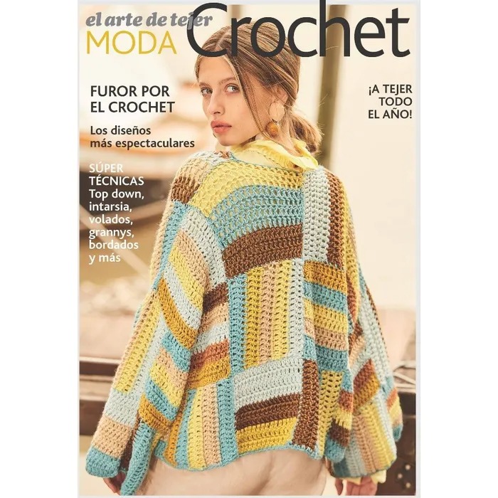 LIBRO MODA CROCHET 2023 /387 - MANUALIDADES - 1