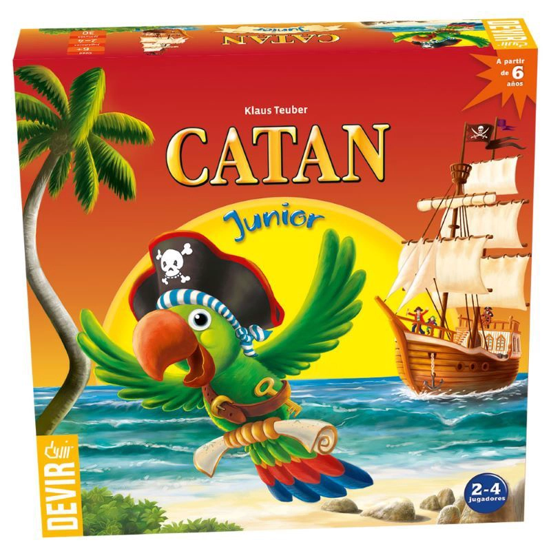 JUEGO MESA TOP10BOOKS CATAN JUNIOR DEVIR - 1