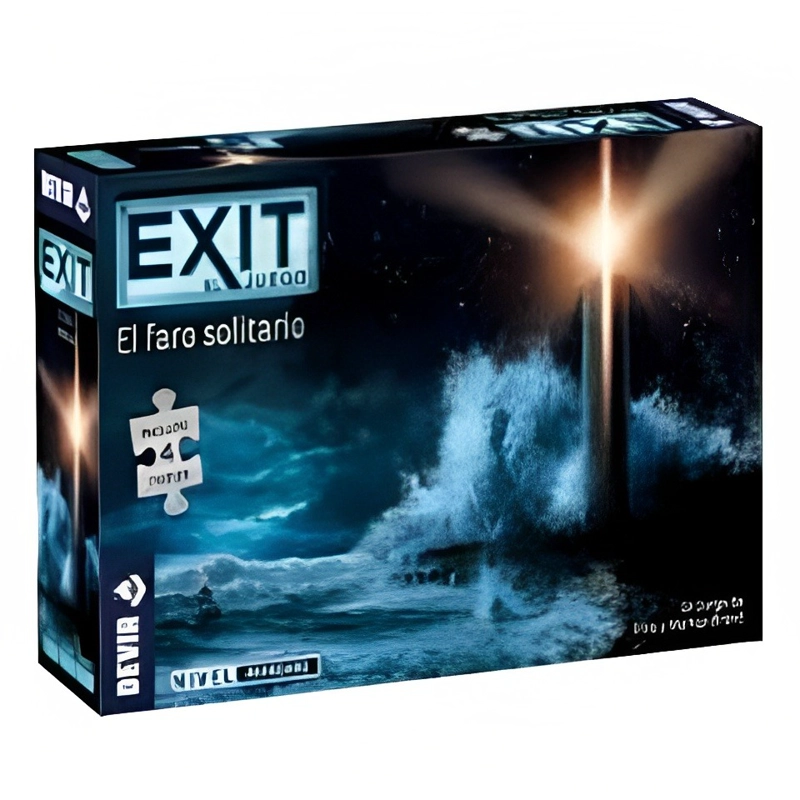 JUEGO MESA TOP10BOOKS EXIT PUZZLE EL FARO SOLITARIO AVANZADO - 1