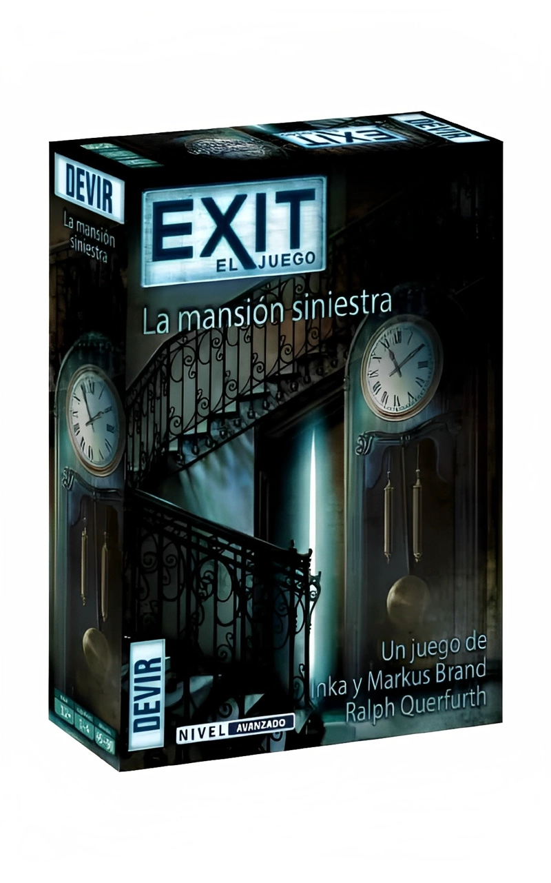 JUEGO MESA TOP10BOOKS EXIT LA MANSION SINIESTRA - 1