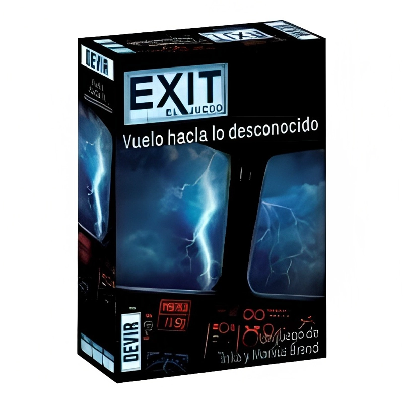 JUEGO MESA TOP10BOOKS EXIT VUELO HACIA LO DESCONOCIDO - 1
