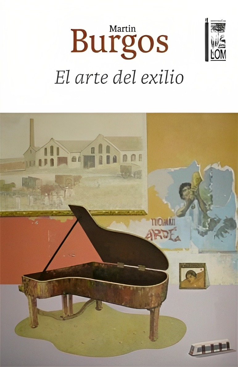 LIBRO EL ARTE DEL EXILIO /775 MARTIN BURGOS - 1
