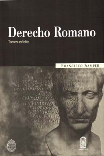 LIBRO DERECHO ROMANO /378 - FRANCISCO SAMPER - 1