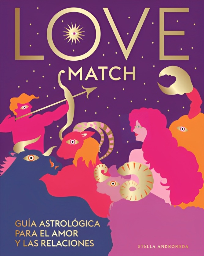 LIBRO LOVE MATCH CINCO TINTAS STELLA ANDROMEDA - 1