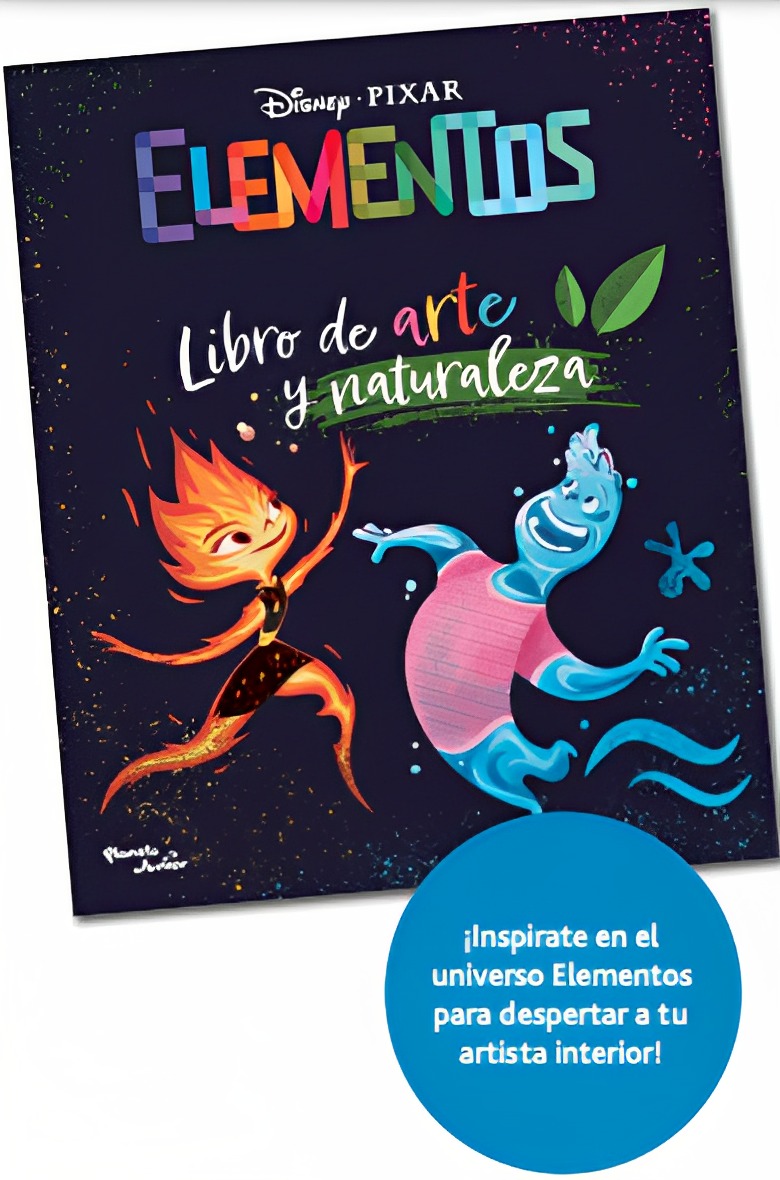 LIBRO ELEMENTOS. LIBRO DE ARTE - DISNEY / PLANETA JUNIOR - 1