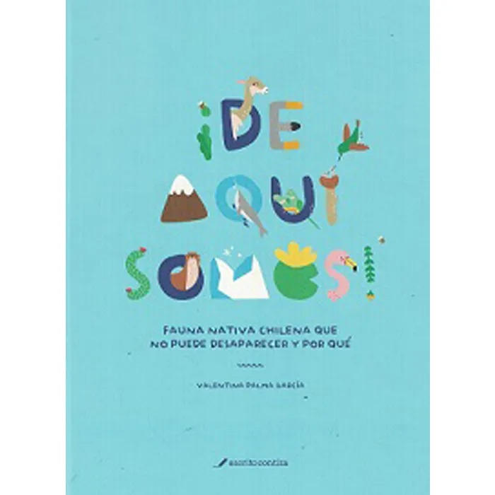 LIBRO DE AQUÍ SOMOS - ESCRITO CON TIZA - 1
