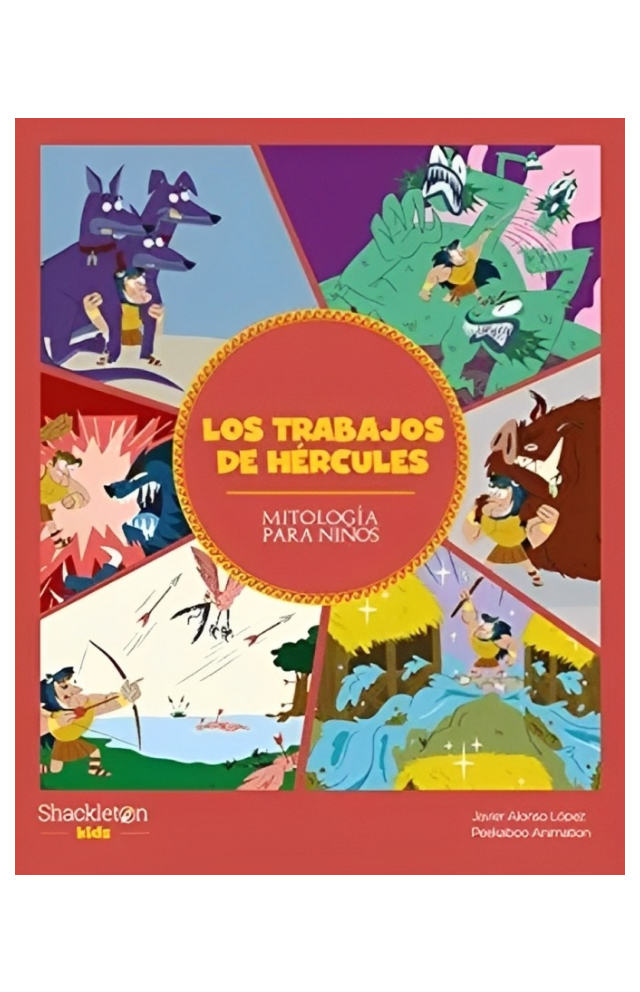 LIBRO LOS TRABAJOS DE HÉRCULES - JAVIER ALONSO LOPÉZ / SHACKLETON BOOKS - 1
