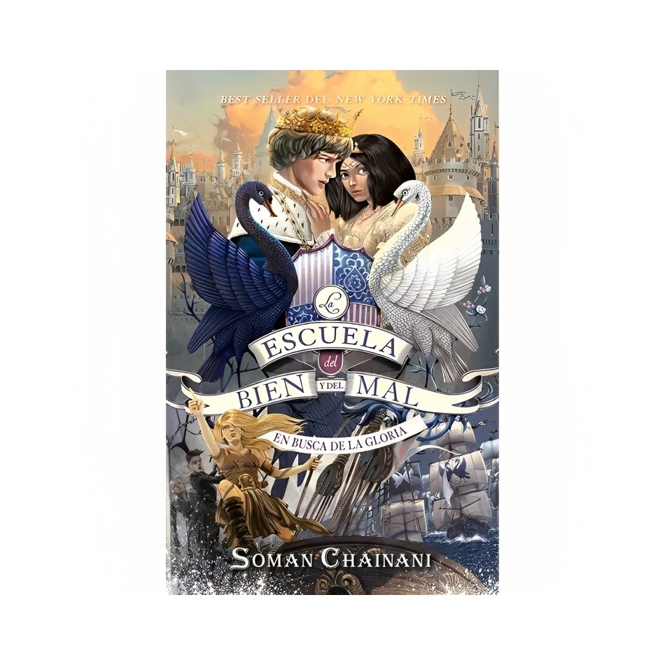 LIBRO LA ESCUELA DEL BIEN Y DEL MAL VOL. 4 EDICIONES URANO SOMAN CHAINANI - 1