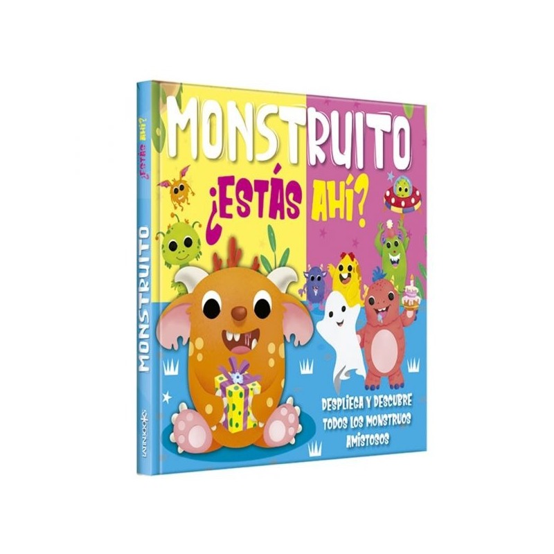 LIBRO ¿ESTAS AHÍ? - MONSTRUITO - EQUIPO EDITORIAL BRIJBASI / LATINBOOKS - 1