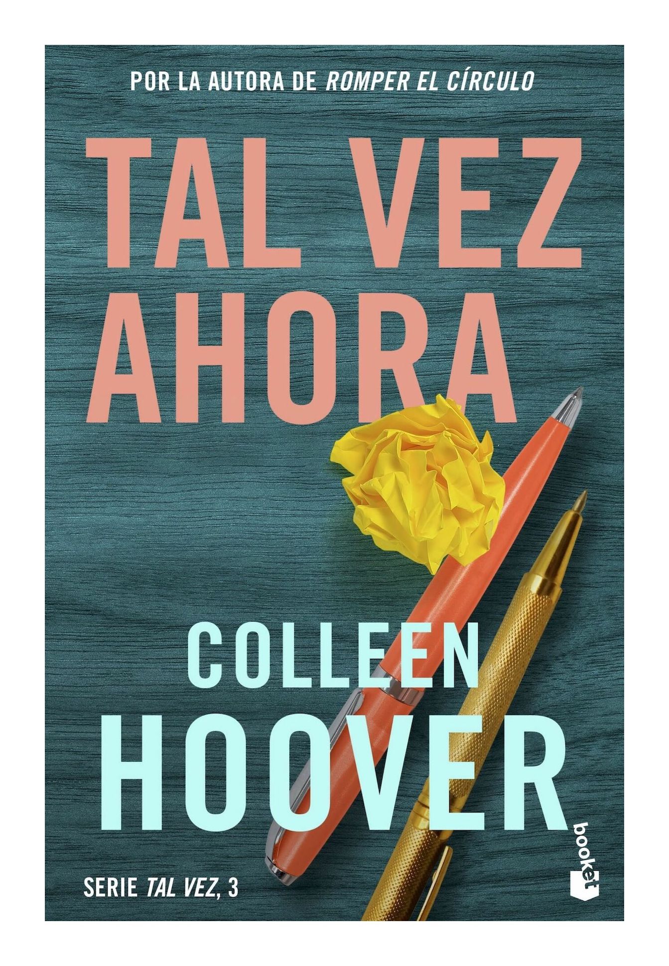 LIBRO TAL VEZ AHORA BOOKET COLLEEN HOOVER - 1