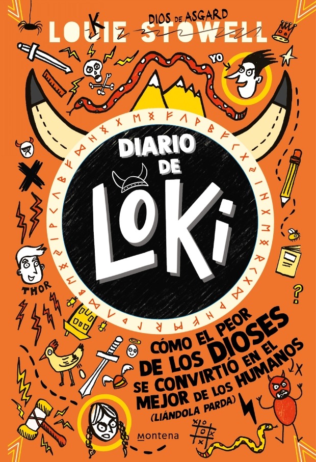LIBRO DIARIO DE LOKI - LOUIE STOWELL / MONTENA - 1