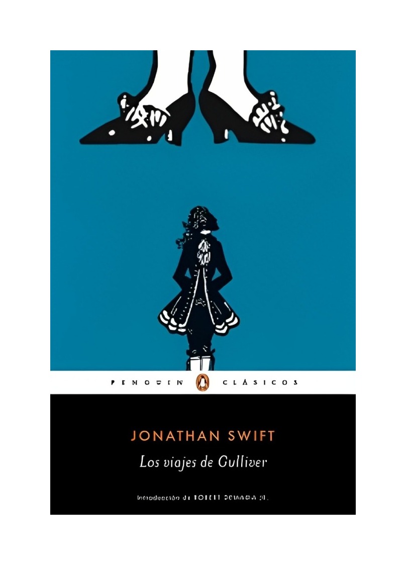 LIBRO LOS VIAJES DE GULLIVER JONATHAN SWIFT PENGUIN CLÁSICOS - 1