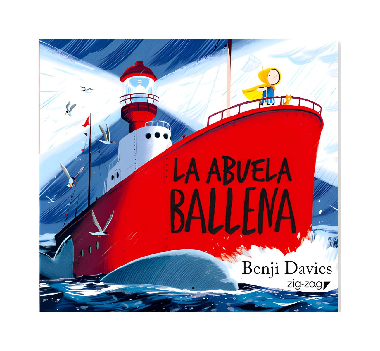 LIBRO LA ABUELA BALLENA - BENJI DAVIS / ZIG-ZAG - 1