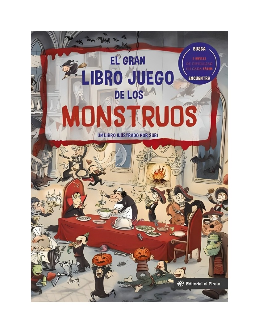 LIBRO EL GRAN JUEGO DE LOS MONSTRUOS - JOAN “SUBI” SUBIRANA - 1