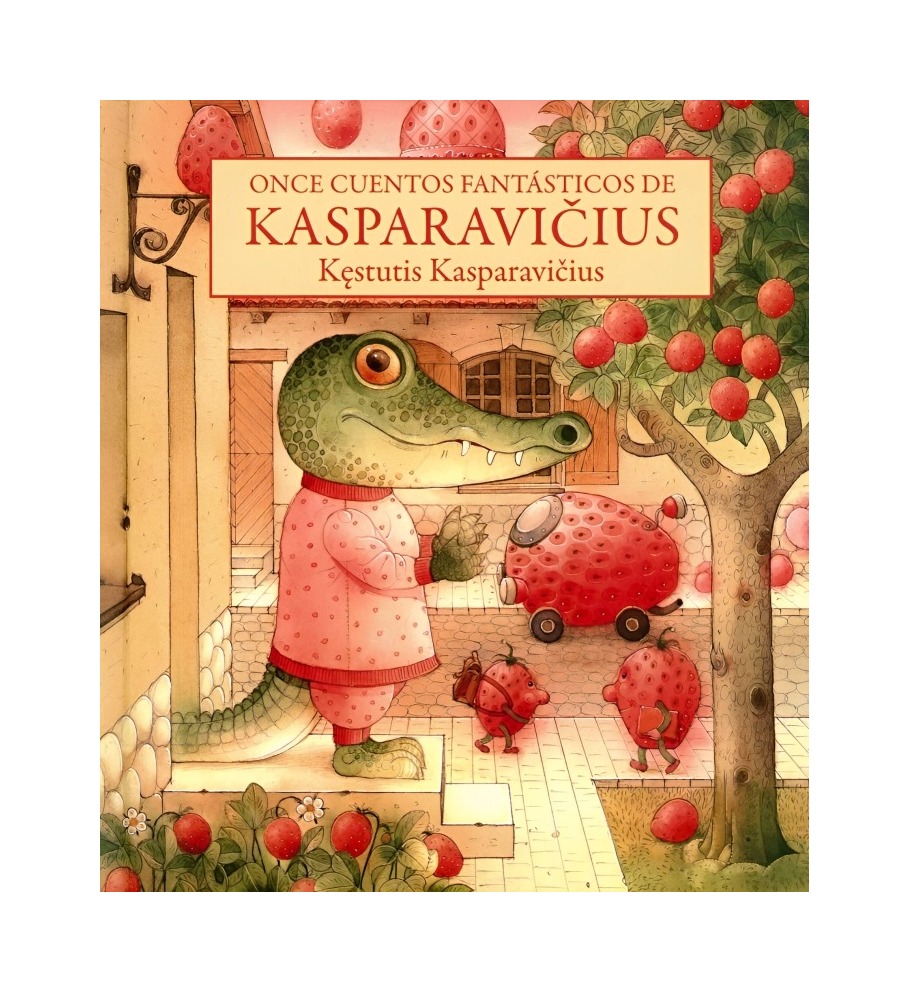 LIBRO ONCE CUENTOS FANTASTICOS DE KASPARAVICIUS - KESTUTIS KASPARAVICIUS / FCE CHILE - 1
