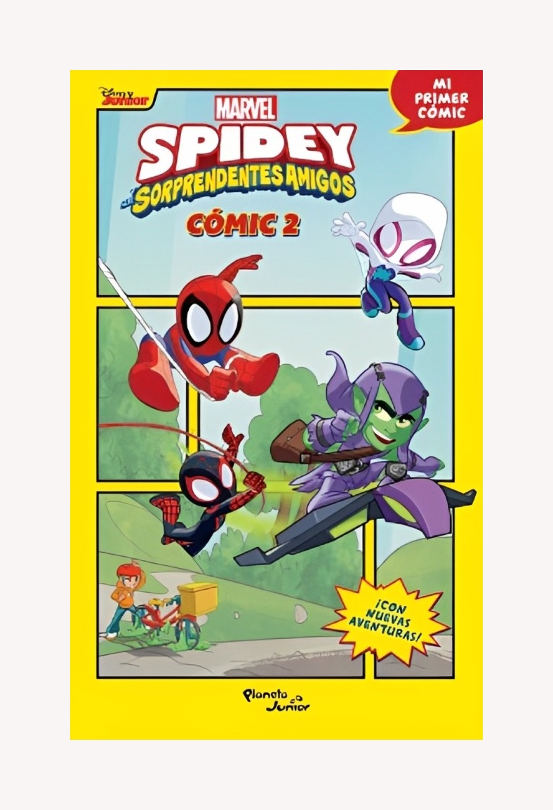 LIBRO SPIDEY Y SUS SORPRENDENTES AMIGOS. CÓMIC 2 - MARVEL - PLANETA JUNIOR - 1