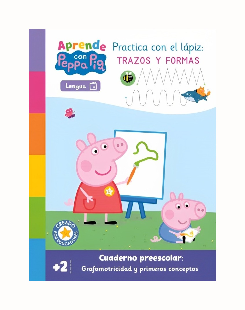 LIBRO PEPPA PIG APRENDE. GRAFOMOTRICIDAD / HASBRO / BEASCOA - 1