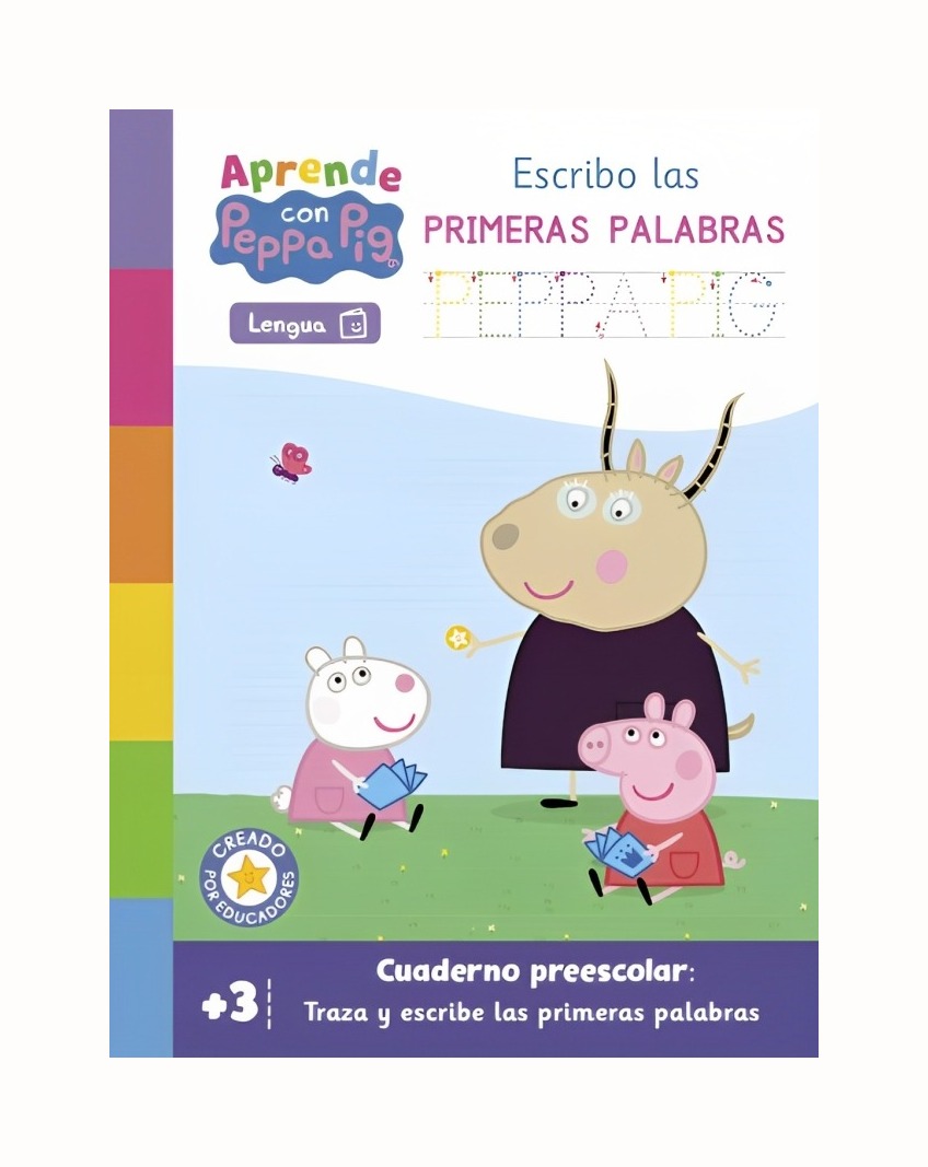 LIBRO PEPPA PIG APRENDE. PRIMERAS PALABRAS / HASBRO / BEASCOA - 1