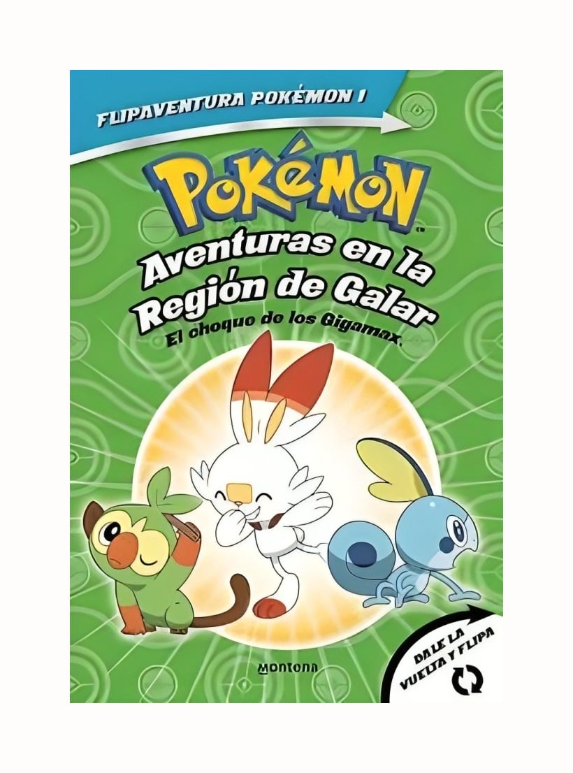 LIBRO POKEMON. AVENTURAS REGION GALAR - POKEMON / MONTENA - 1
