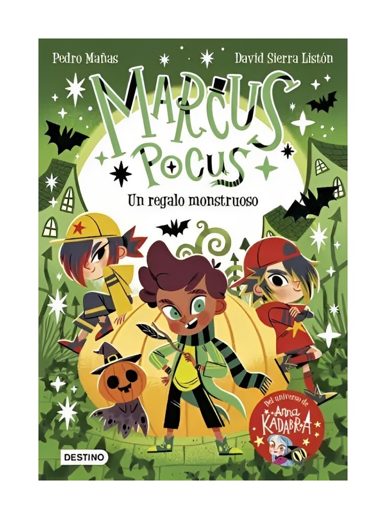 LIBRO MARCUS POCUS 2. UN REGALO MONSTRUOSO / PEDRO MAÑAS / DESTINO - 1