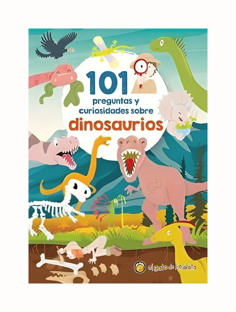 LIBRO 101 PREGUNTAS Y CURIOSIDADES SOBRE DINOSAURIOS / EL GATO DE HOJALATA / - 1