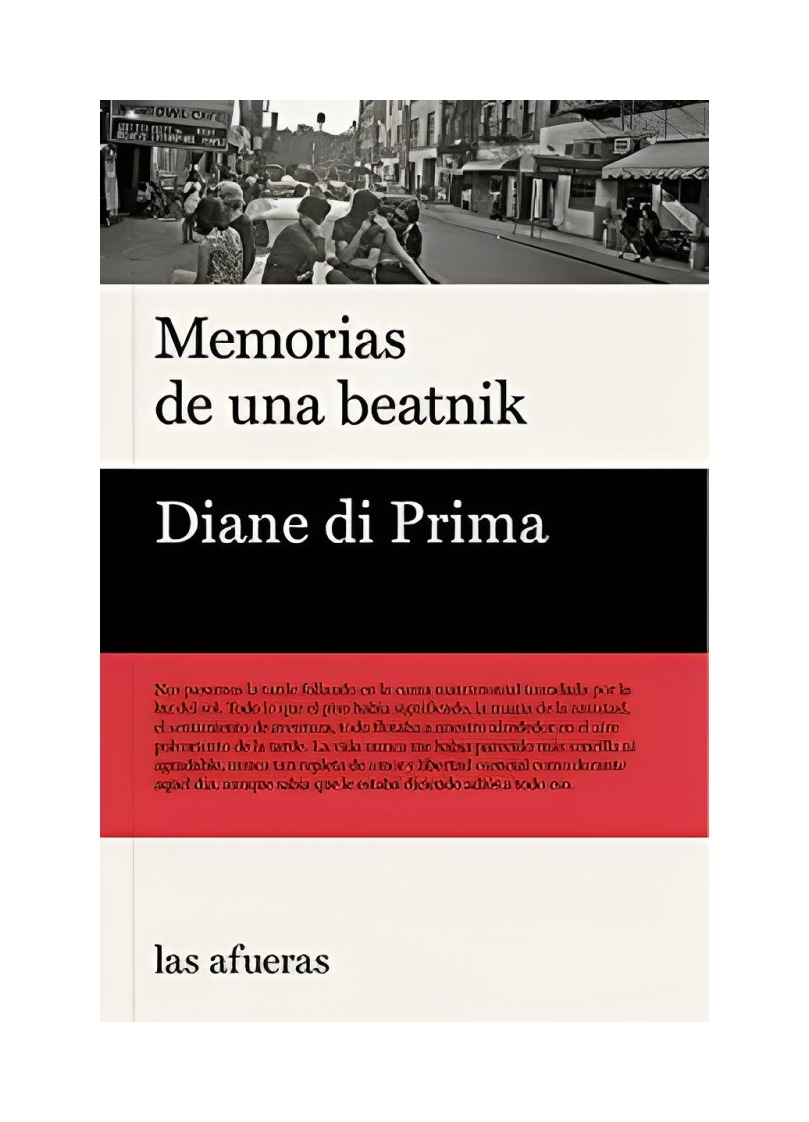 LIBRO MEMORIAS DE UNA BEATNICK LAS AFUERAS DIANE DI PRIMA - 1