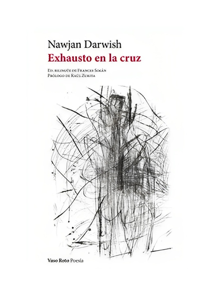 LIBRO EXHAUSTO EN LA CRUZ NAWJAN DARWISH VASO ROTO - 1