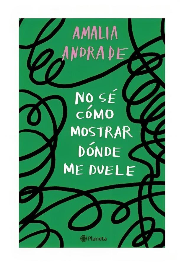 LIBRO NO SE COMO MOSTRAR DONDE ME DUELE / AMALIA ANDRADE / PLANETA - 1