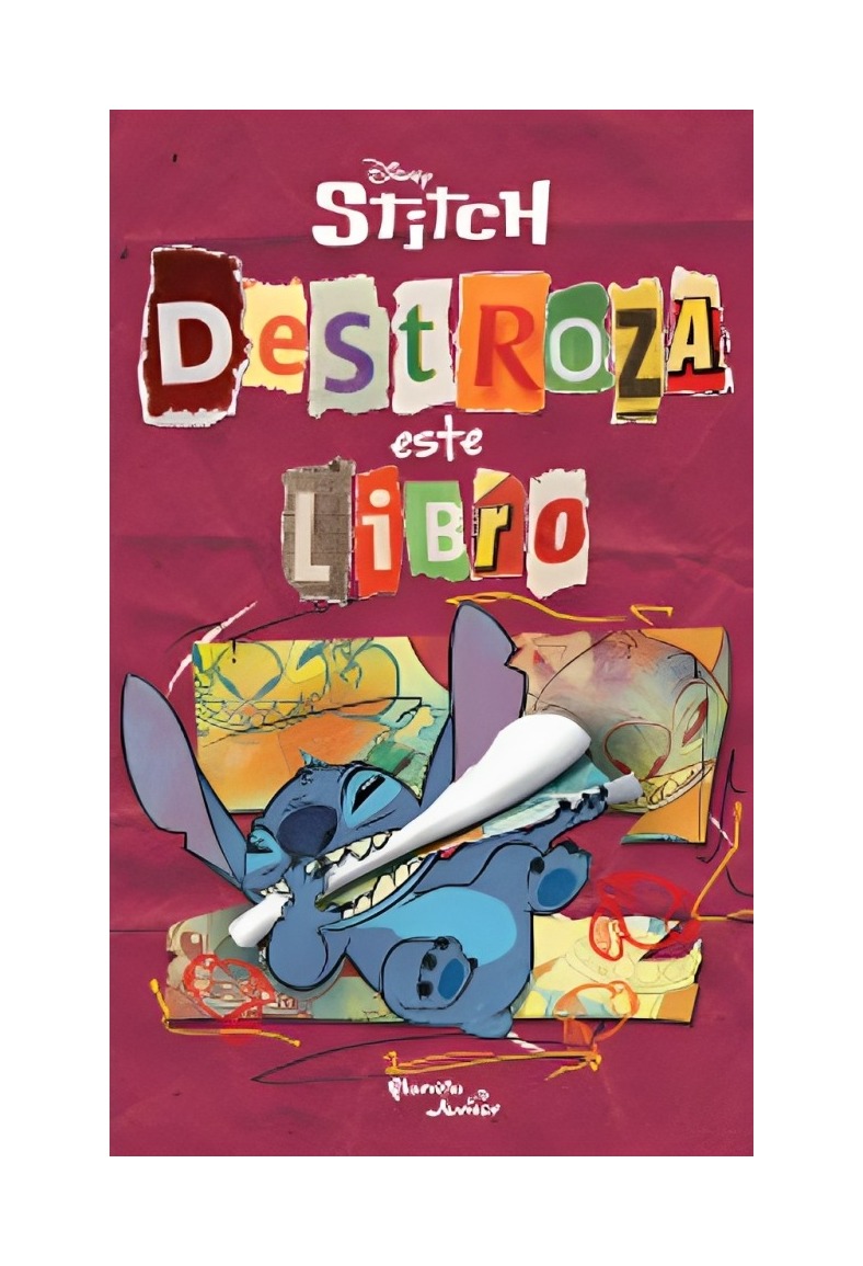 LIBRO STITCH. DESTROZA ESTE LIBRO - DISNEY / PLANETA JUNIOR - 1