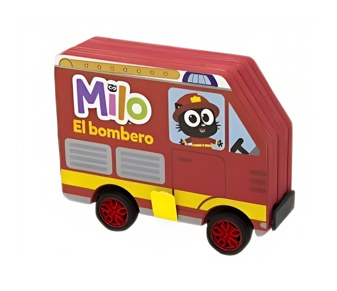 LIBRO MILO EL BOMBERO - PLANETA JUNIOR - 1