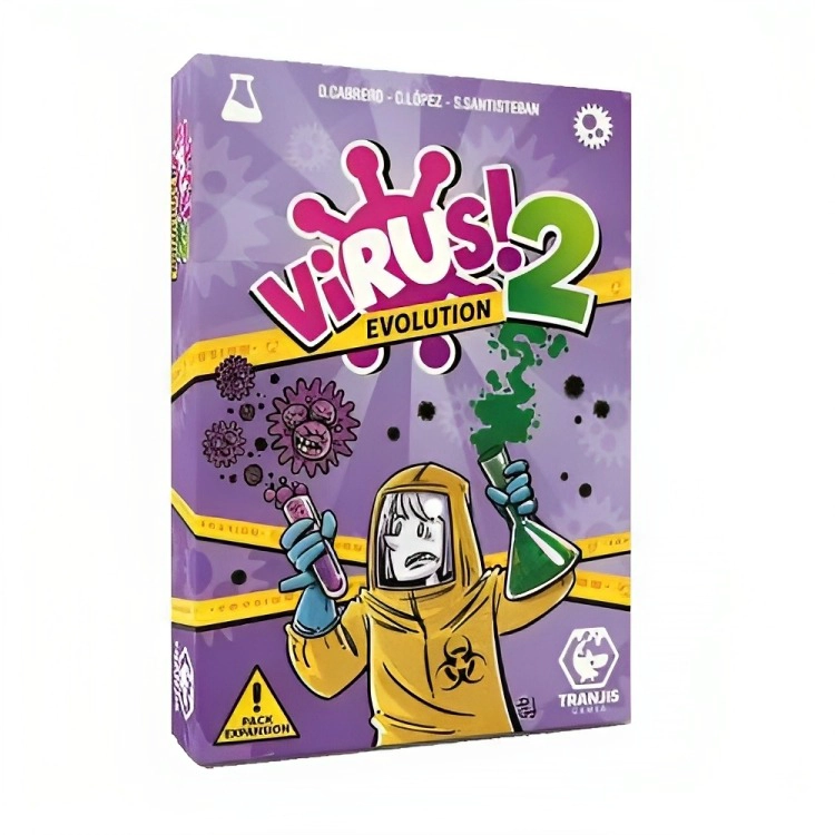 JUEGO MESA TOP10BOOKS VIRUS EXP. EVOLUTION - 1