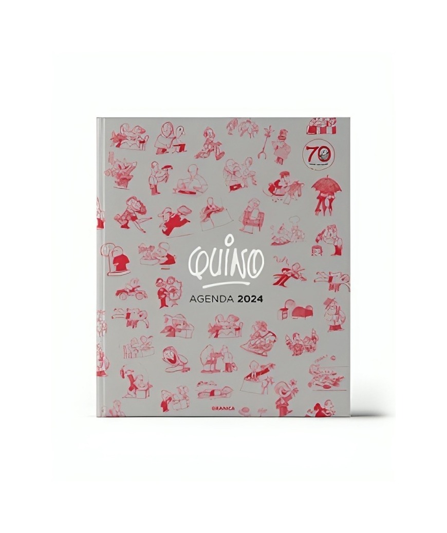 AGENDA TOP10BOOKS QUINO 2024 ECUADERNADA GRIS /898 - 1