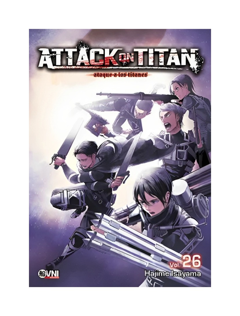 MANGA ATTACK ON TITAN VOLUMEN 26 - HAJIME ISAYAMA / OVNI PRESS - 1