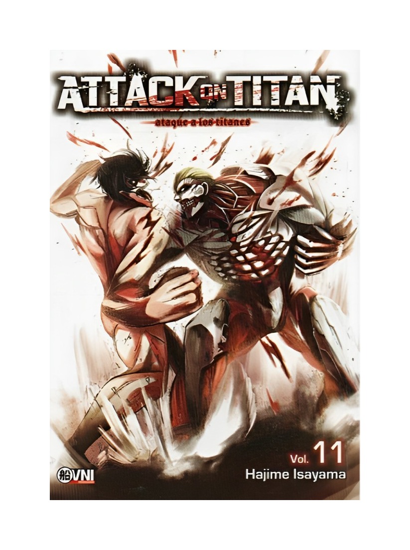 MANGA ATTACK ON TITAN VOLUMEN 11 - HAJIME ISAYAMA / OVNI PRESS - 1
