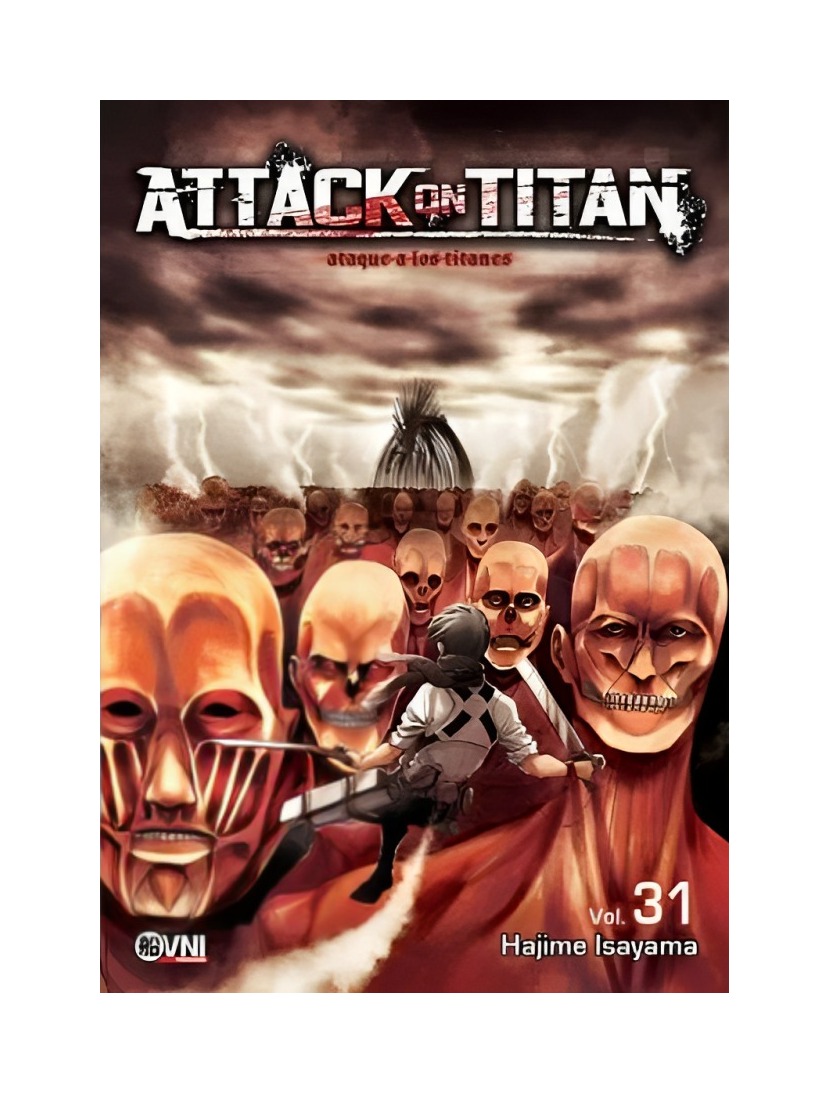 MANGA ATTACK ON TITAN VOLUMEN 31 - HAJIME ISAYAMA / OVNI PRESS - 1