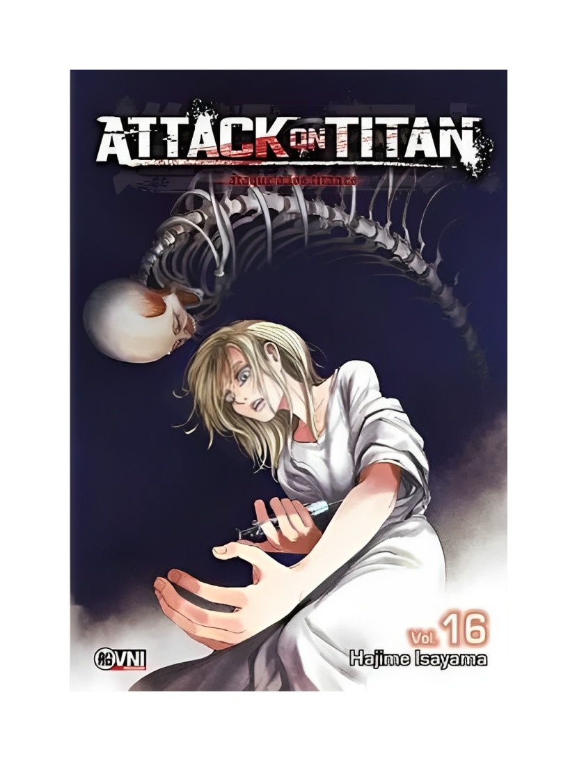 MANGA ATTACK ON TITAN - VOLUMEN 16 - HAJIME ISAYAMA - OVNI PRESS - 1