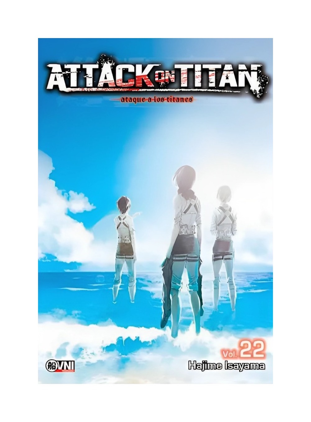 MANGA ATTACK ON TITAN - VOLUMEN 22 - HAJIME ISAYAMA - OVNI PRESS - 1