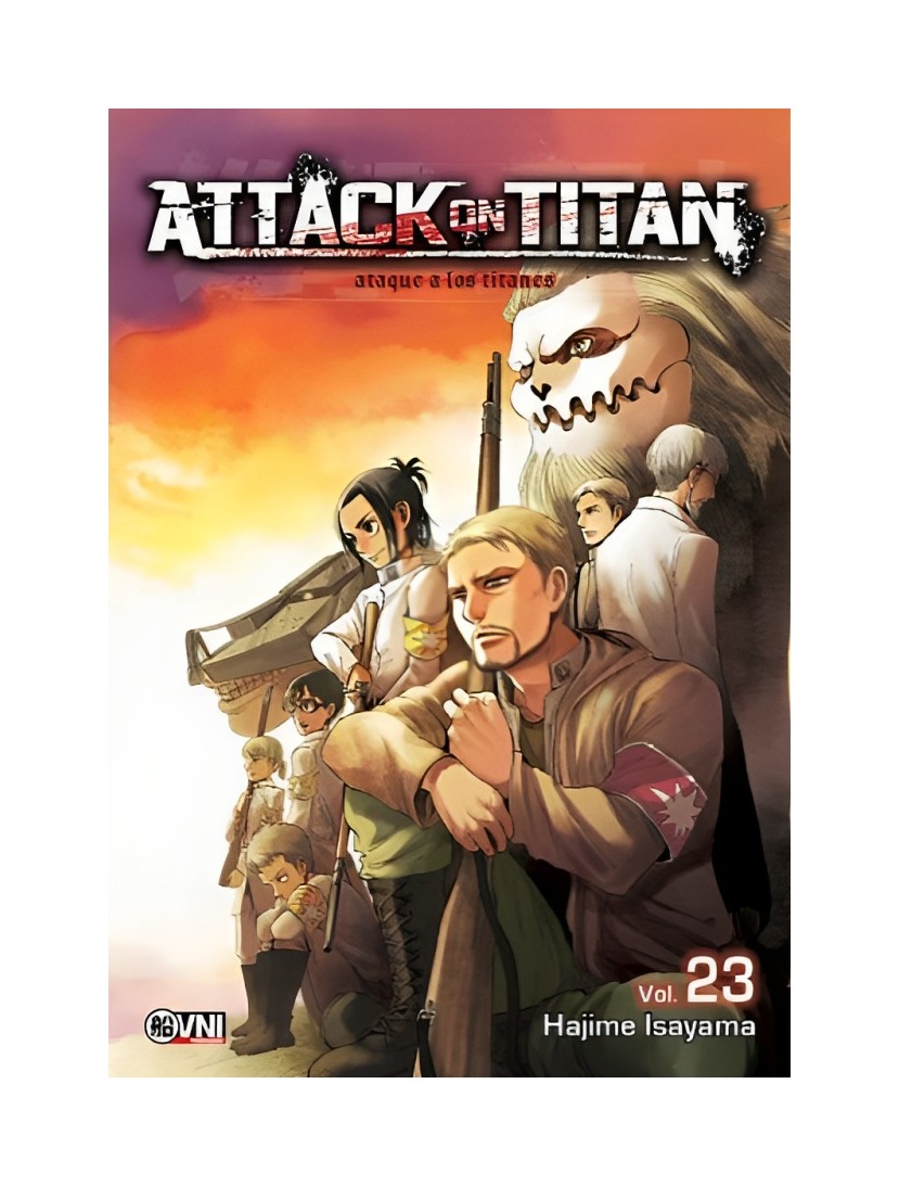 MANGA ATTACK ON TITAN - VOLUMEN 23 - HAJIME ISAYAMA - OVNI PRESS - 1
