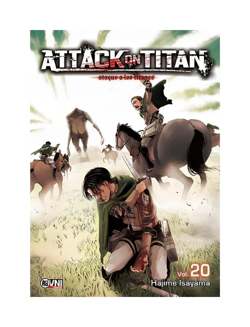 LIBRO ATTACK ON TITAN - VOLUMEN 20 / HAJIME ISAYAMA / OVNI PRESS - 1