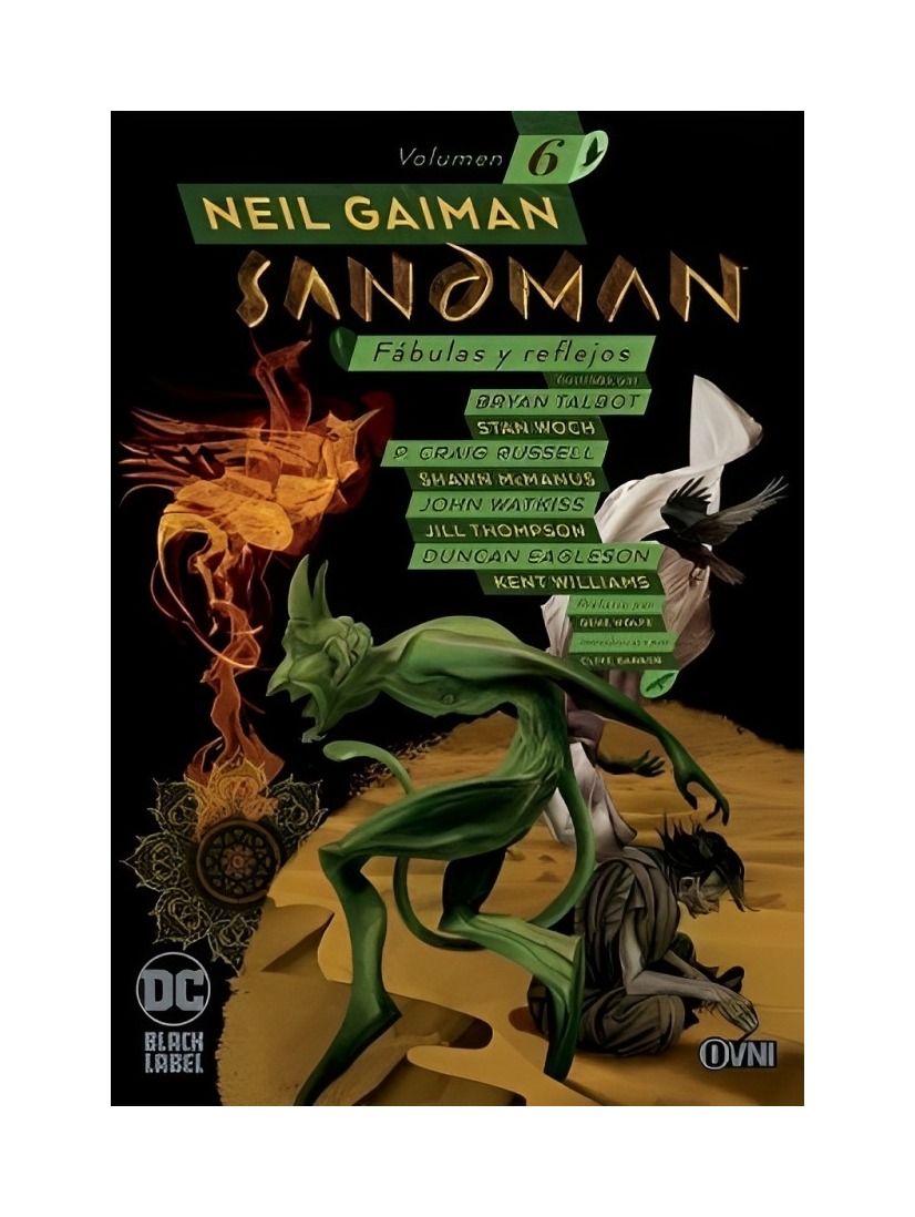 LIBRO BIBLIOTECA SANDMAN VOLUMEN 06 - FABULAS / GAIMAN NEIL / OVNI PRESS - 1