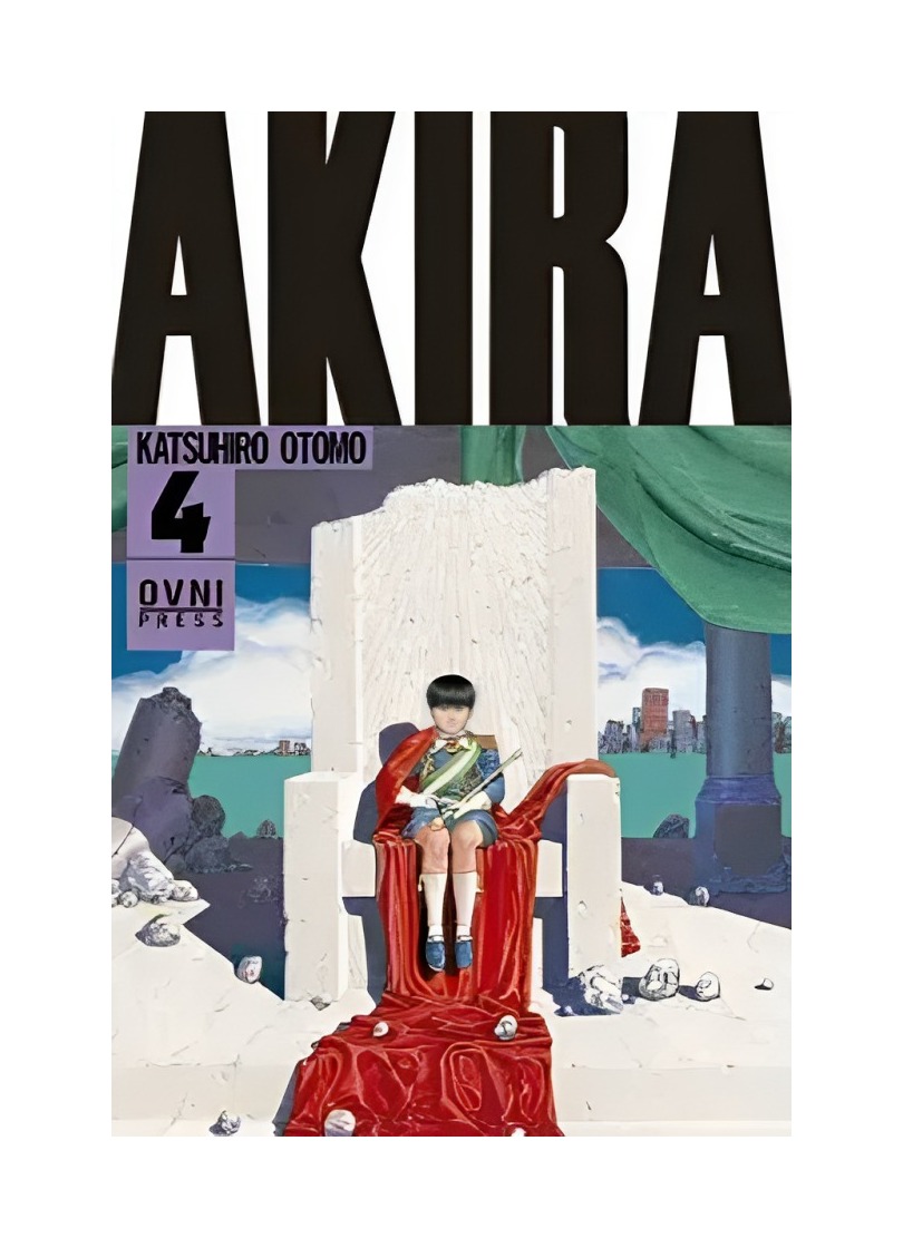 MANGA AKIRA VOLUMEN 04 - KATSUHIRO OTOMO - OVNI PRESS - 1
